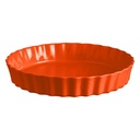 Deep Flan Dish 32 cm (Orange Tuscany) \ 346032