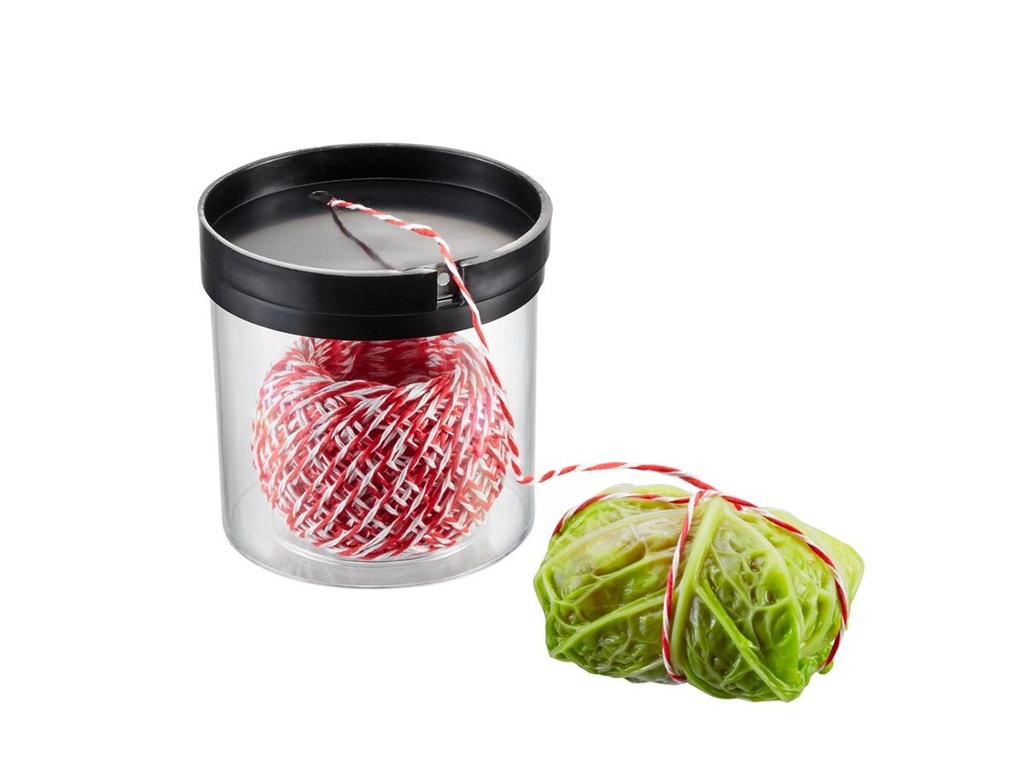 Cord dispenser FILIO with butcher's twine "red/white"