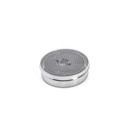 Box of 9 fluted round cutters, stainless steel