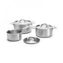 Stainless steel saucepan ALCHIMY Set of 6 Pcs