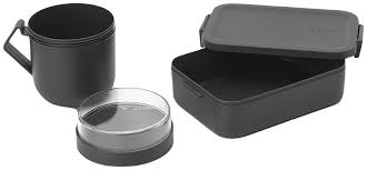 Brabantia Make & Take Lunch Set, 2 pieces (Soup Mug, Lunch Box Medium
