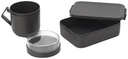 Brabantia Make & Take Lunch Set, 2 pieces (Soup Mug, Lunch Box Medium