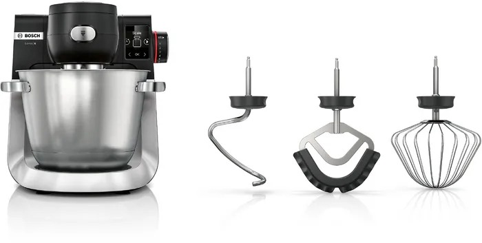 BOSCH Series 6 Kitchen machine with scale 1600W Black