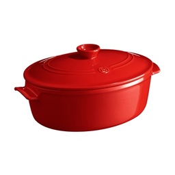 Oval Stewpot 40 cm (Burgundy) \ 344560