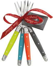 Jean Dubost Cocktail Fork Set (Colors) \ 8670640 