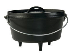 10 Inch 5 Quart Deep Camp Dutch Oven \ L10DCO3