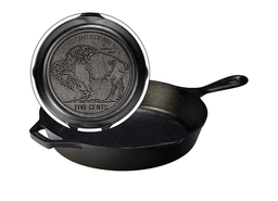 Lodge Cast Iron Buffalo Nickel Skillet (26 cm) / L8SK3BN