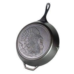 13.25In Wildlife Iron Turkey Skillet\L12SKWLTKY