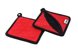 Lodge Silicone Fabric Pot Holder (Red) \ ASFPH41