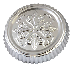 'BOTTOM ''FLEUR DE LYS'' ROUND CAKE PAN \ 1198026