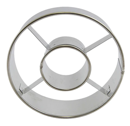 STAMPO TAGLIAPASTA ROTONDO LISCIO CON FORO 8.5cm \ 9174085
