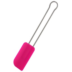 Teigschaber Silikon pink 26cm
