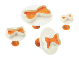 Ghidini Ribbon-shaped Cake Decorators (4 pcs) \ 2067