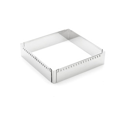 PASTRY expandable stainless steel frames 20x20 to 37x37 \3013.20