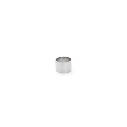 Stainless Steel Round Pastry Ring (Ø6 cm, H 4.5 cm) \ 3989.06