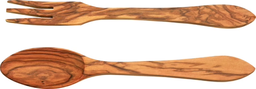 Olivewood 1/2 Baguette Salad Set 25cm \ 0010710