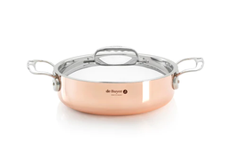 SAUTE PAN INOCUIVRE WITH LID 24 CM \6441.24
