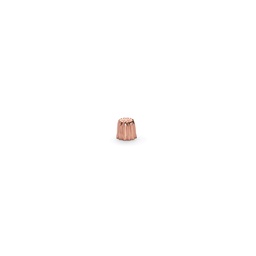 TINNED COPPER  BORDELAIS  FLUTED MOLD  3.5 \6820.35N