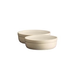 Créme Brulee Dishes, 2 pcs. Set (White) \ 024013