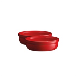 Créme Brulee Dishes, 2 pcs. Set (Burgundy) \ 344013