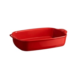 Rectangular Baking Dish With Handles 36 cm (Burgundy) \ 349652
