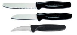 3-PIece ParIng KnIfe Set, Black-1065370001