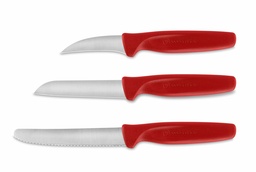 3-PIece ParIng KnIfe Set, Red-1065370101