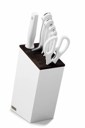 ClassIc 7-PIece KnIfe Block Set wIth Santoku-1090270601