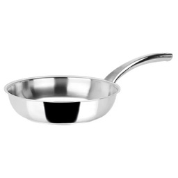SITRAM Shiny stainless frying pan Ø 24 cm\711674-I22