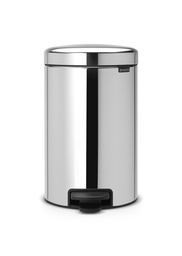 Brabantia Pedal Bin newIcon 12L Plastic Inner Bucket Brilliant Steel