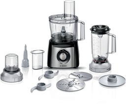BOSCH Food processor MultiTalent 3 800 W Black