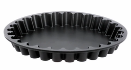 Fluted round pie pan \ 1980.28