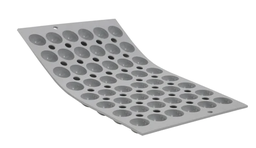 48 mini-hemispheres mould with flat bottom -ø25mm\1866.01