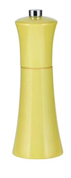 LIGHT GREEN LACQUERED WOOD SALT MILL\87835