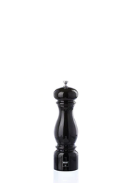 BLACK LACQUERED WOOD PEPPER MILL \ 6250LNL