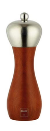 Bisetti - Steel head salt mill (brown) \ 42554