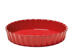 Deep Flan Dish 24 cm (Burgundy) \ 346024