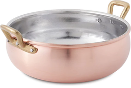 Cu Artigiana - Traditional copper bean pot (20 cm) \ 170/20