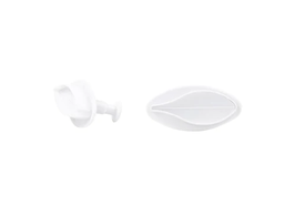 GP&me La Dolcetteria Plunger Cutters - Leaves 2 (2 pcs) \ 5188