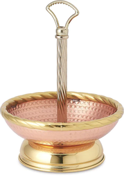 Cu Artigiana - Copper fruit plate stand (24 cm) \ 60