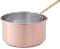 Cu Artigiana - Traditional deep saucepan (16 cm) \ 230/60