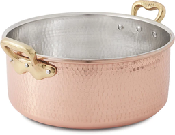 Cu Artigiana - Luxury copper medium saucepan (20 cm) \ 3590/24 