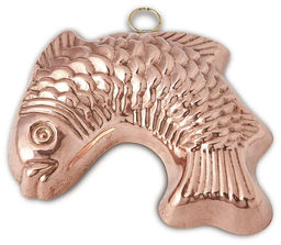 Cu Artigiana - Copper cake pan (fish) \ 5070/01 
