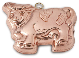 Cu Artigiana - Copper cake pan (cow) \ 5070/04 