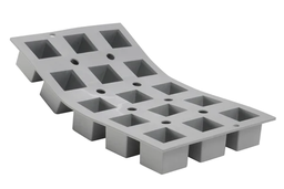 15 cube portions mould \ 1861.01