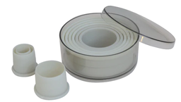 BOX OF 9 PLASTIC ROUND CUTTERS 2 TO 10cm\4308.00